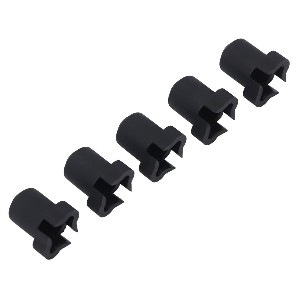 5 Pcs 3D Printer Hotend Silicone Sock Black High Temperature Resistant Thermal Insulation Anti