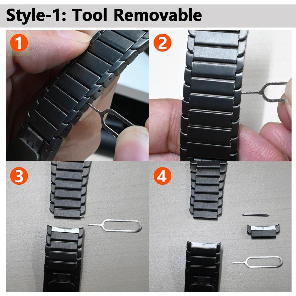 Ремешок для часов Google Pixel Watch 4 45 мм/3 45 мм, титановый сплав, с одной бусиной.