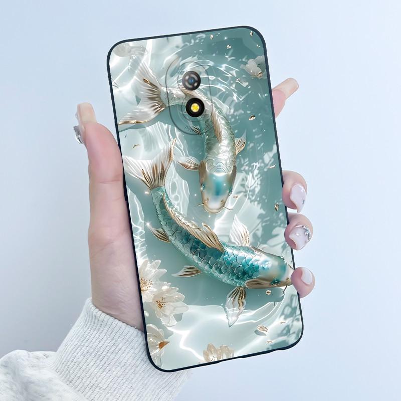 Soft TPU Case For ITEL A16 / A16 Plus / Alpha Lite Luxury Cute Love Rabbit Funny Black Silicone Phone Protective Back Shell Case