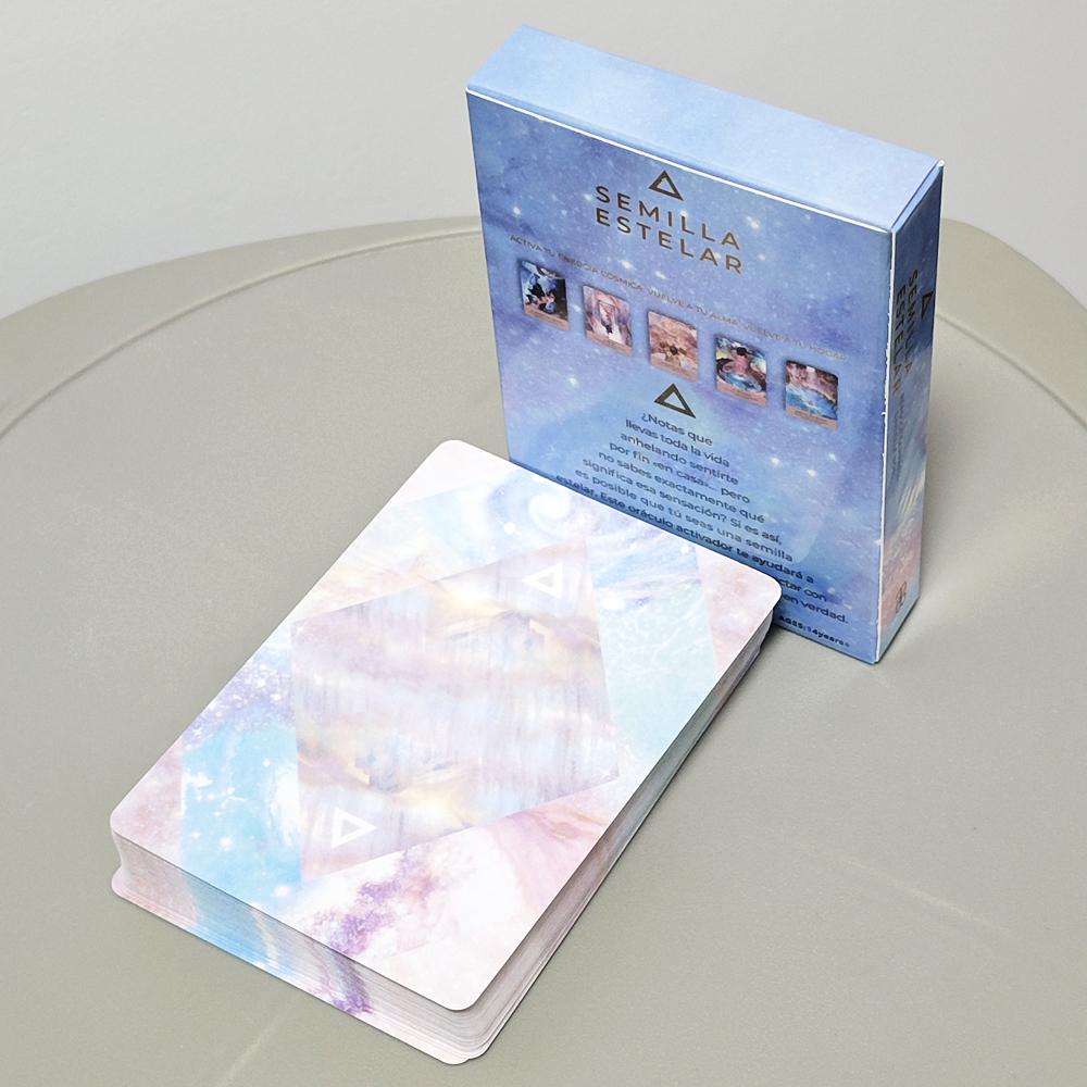 Колода Оракулов Звездного Семени на испанском языке 10,4*7,3 см 53 шт. Карты Оракула