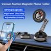 Metal Universal Vacuum Magnetic Car Phone Holder Mount Adjustable Suction Foldable Phone Stand for Mirro Gym Bath Shower Home