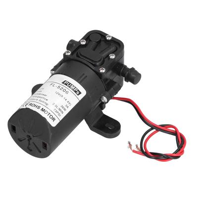 Прямоточная диафрагменная помпа DC12V 36W 73PSI Сельскохозяйственный электрический опрыскиватель DC Водяной насос Аксессуар