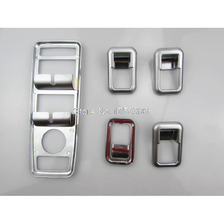 Angelguoguo окна автомобиля, подъемник для очков, кнопка украшения, рамки, наклейки для Mercedes Benz ACBE GLK ML GL G500 GLA