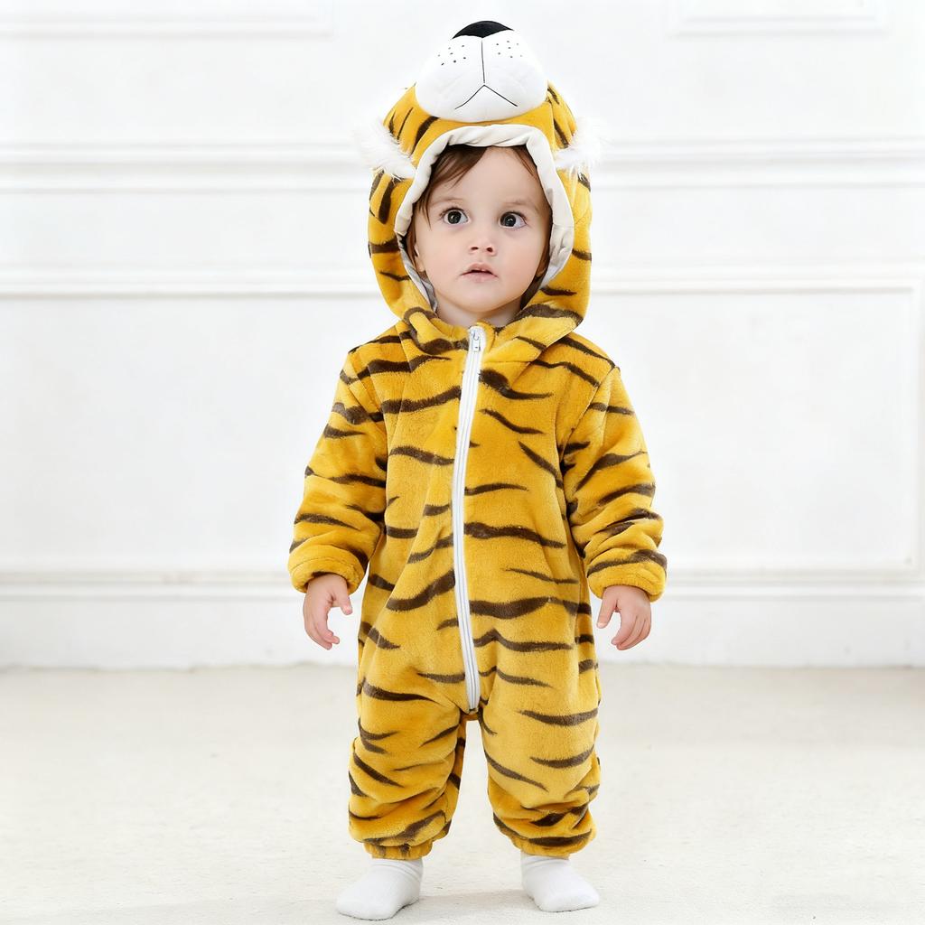Children's Fashionable Casual Fleece Jumpsuit