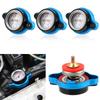 Temperature Gauge 0.9/1.1/1.3 Bar Thermo Radiator Cap Tank Cover Replacement Car Accessories Pressure Balance Function