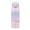Zojirushi Water Cute Seamless Only 3 Washes Insulates Hot Cold Starry Bottle, 480ml, Kids' Mug, Easy-to-Wash Cap, Required, & Water, One-Touch Mug,