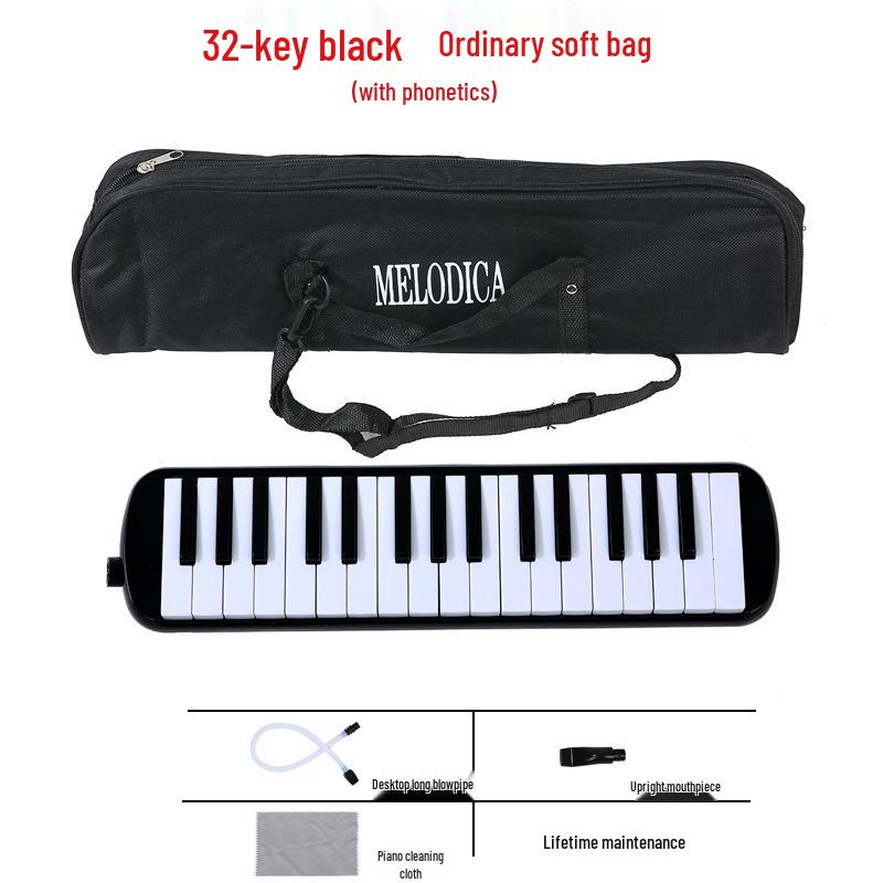 37-клавишные губные гармошки и 32-клавишные мелодики для начинающих – Идеально для студентов и классов