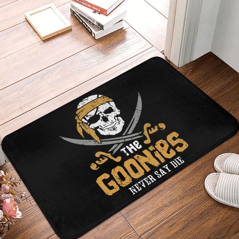 Sale The Goonies Doormat Mat Anti-Slip Skull Pirates Film Bathroom Kitchen Bedroom Toilet Rug Carpet 40*60cm