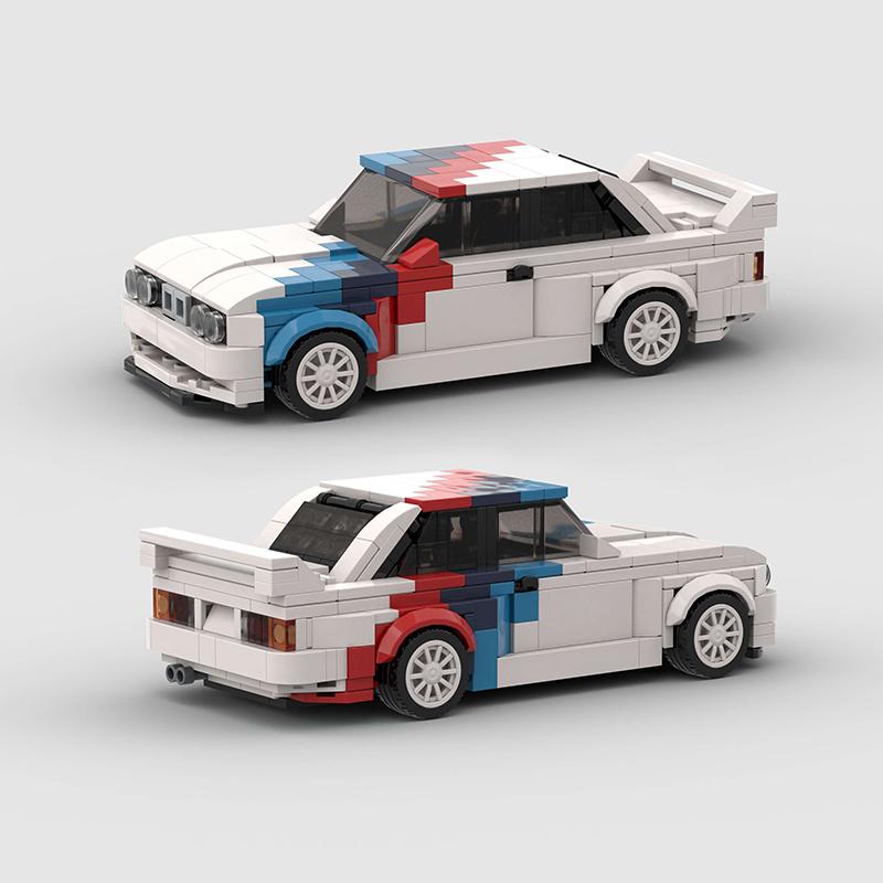 Moc City Speed Car Rally Sport Vehicle Racer ae86 M8 Модель Строительные блоки R34 Гоночный Супер Техника Кирпич Рождественский подарок