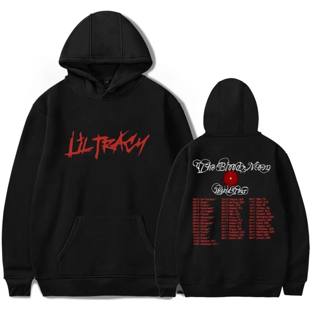 Lil Tracy The Blood Moon Tour Cosplay Hoodie - Unisex Long Sleeve, Trendy Streetwear Fashion