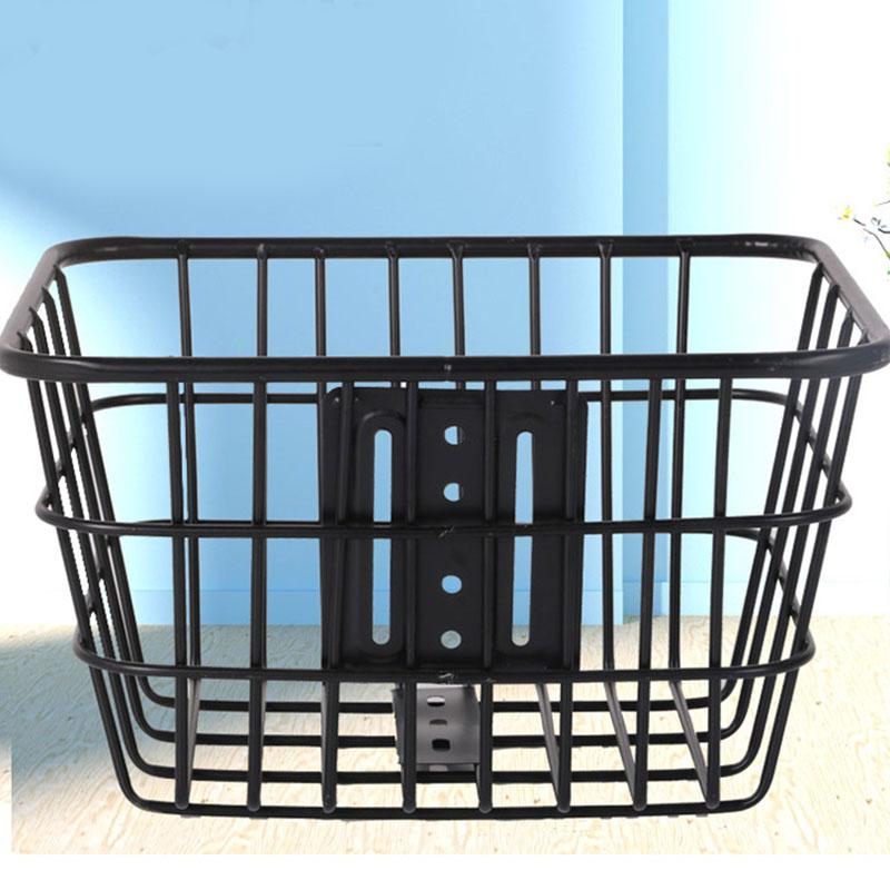 Cycling Front Basket Universal Rustproof Strong Load Bearing Iron Wire Cycling Basket for Kids Cycle