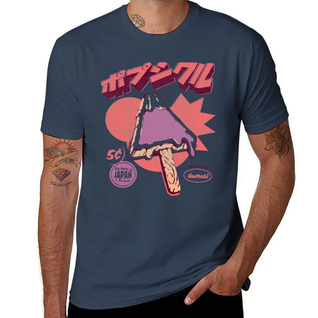 Fuji Ice Pop Tshirt Antifade Casual Tee Shirt