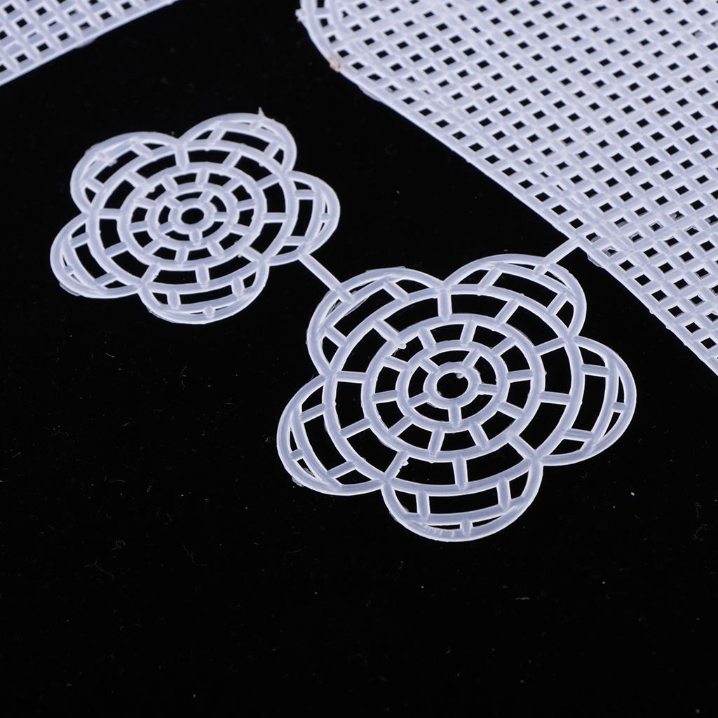 Пустой ковер, зацепляющий сетчатый холст для изготовления сумок, поделок своими руками