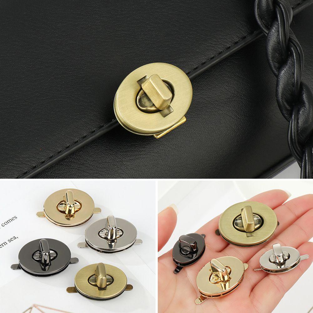 Metal Accessories DIY Handbag Bag Durable Clasp Turn Lock Closure Bag Parts Purse Luggage Hardware