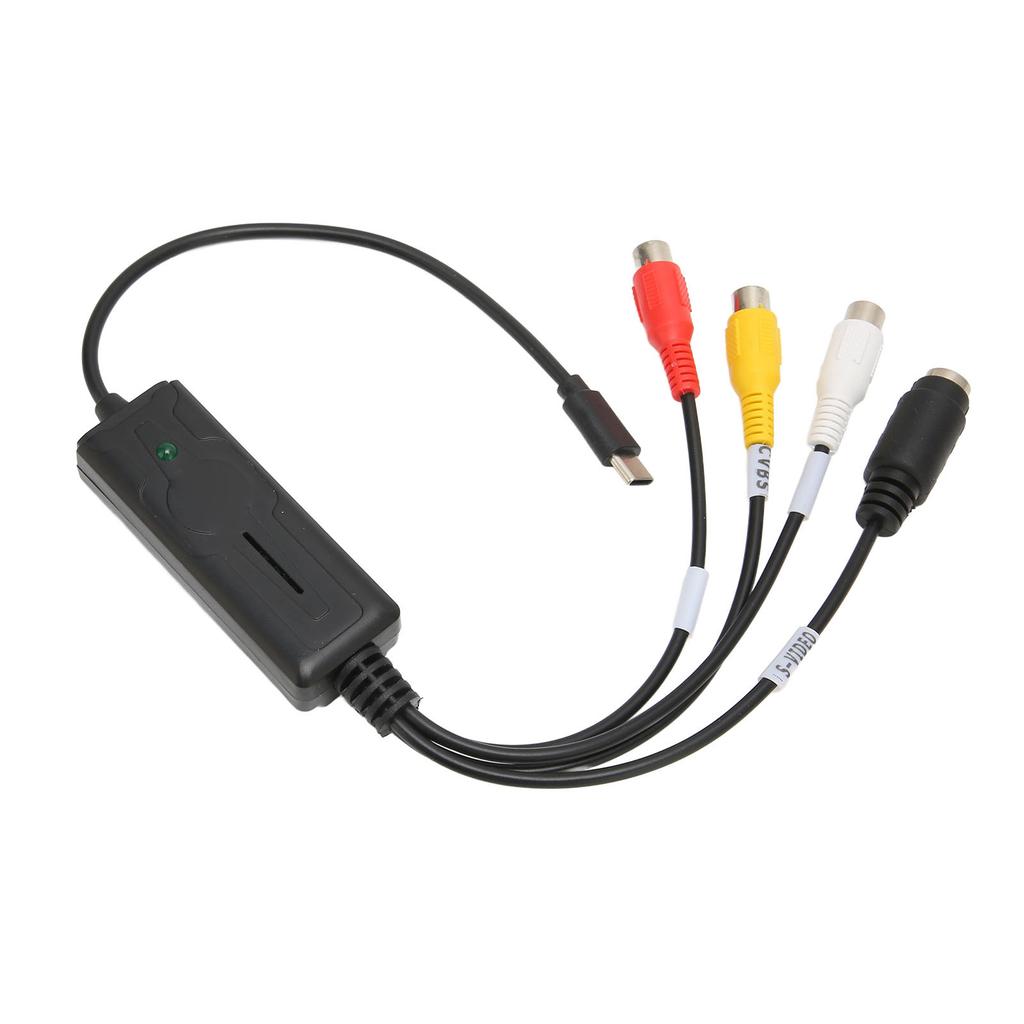 Карта захвата звука и видео Type C RCA на USB Адаптер-конвертер для Vista XP для OS X для Windows 10 8.1 8 7