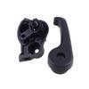 Черные ручки открывания капота + основание 81181-2B000 Подходят для Hyundai Sonata Elantra Veloster Kia Optima Sorento Пластик