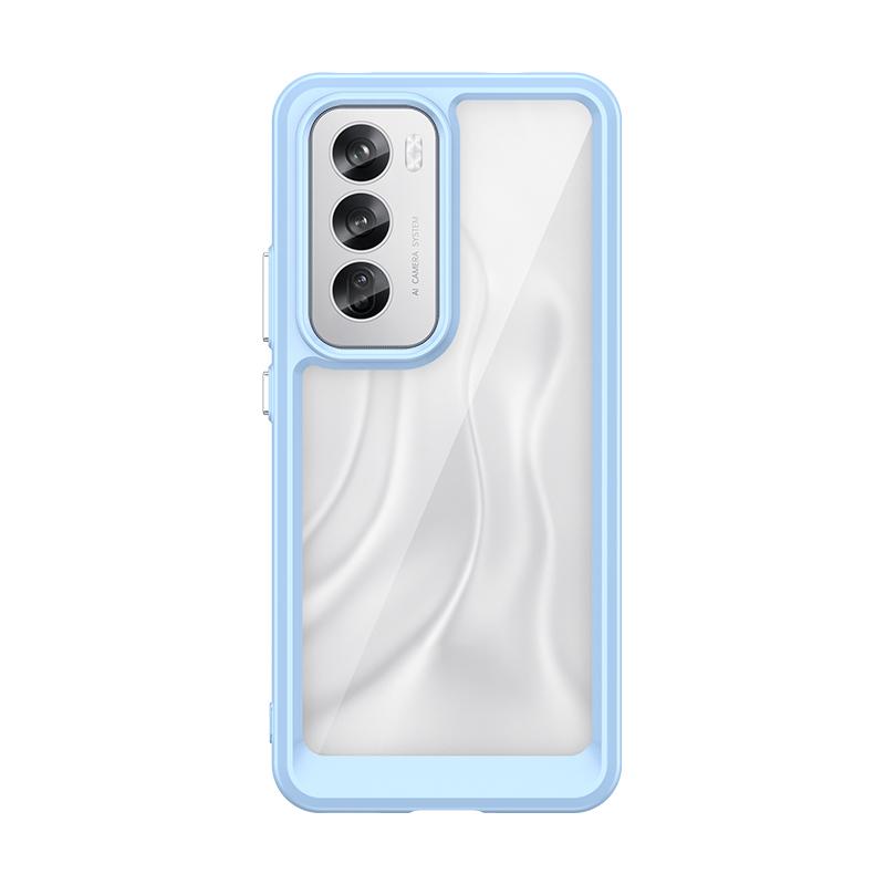Для чехла Reno 13F OPPO Reno 13F Capas Противоударный бампер для телефона Задняя панель Прозрачный Многоцветный Fundas Reno 13F Reno13F