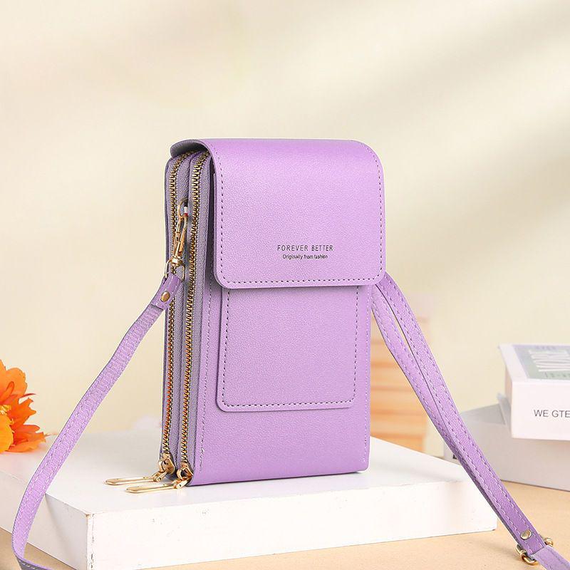 Women's Crossbody Phone Bag: Versatile, Multi-Functional, Vertical Touchscreen Shoulder Bag