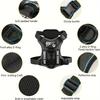 Anti-Pull Dog Harness with Night Reflective Strips Heavy-Duty Military-Grade Vest-Style Leash for Dog