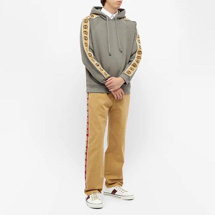 GUCCI Cotton Jersey Hooded Sweatshirt 596230-XJBUW-1233
