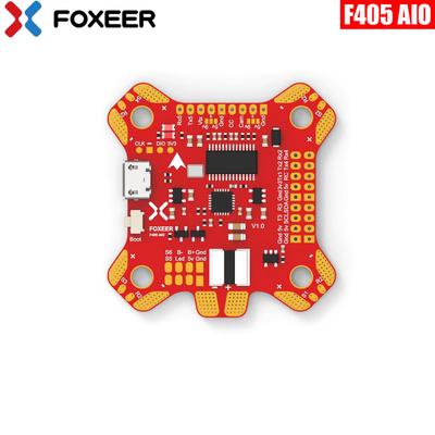 Контроллер полета Foxeer F405 AIO Плата Betaflight OSD F4 для контроллера полета гоночного дрона FPV