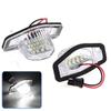Car Number License Plate LED Light White For Honda Crv Fit Odyssey Jazz Hrv Frv CR-V Stream 12V SMD 18 LED Number Lamp