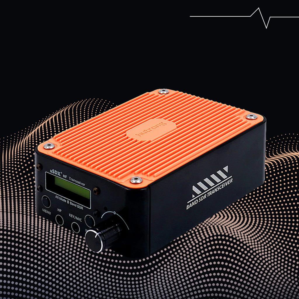 USDX+ Plus V2 8-диапазонный полнорежимный трансивер CW с поддержкой автоматического декодирования 8-диапазонный SDR всережимный трансивер для SDR SSB и QRP