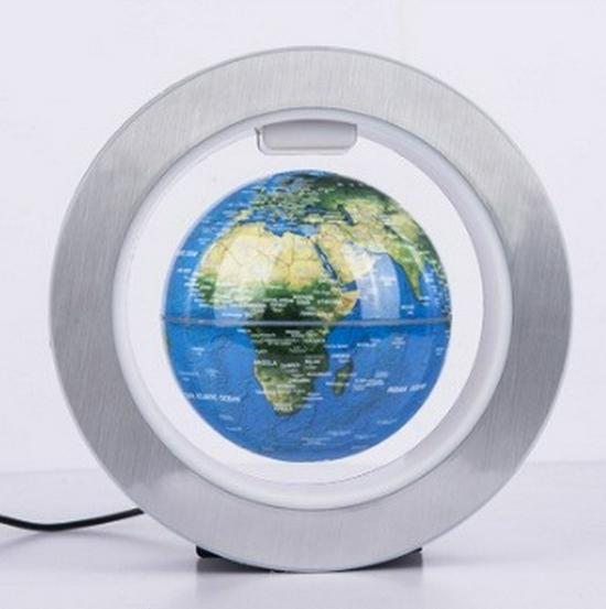 4-дюймовый светящийся вращающийся глобус на магнитной левитации с дизайном созвездий – креативный подарок для украшения дома