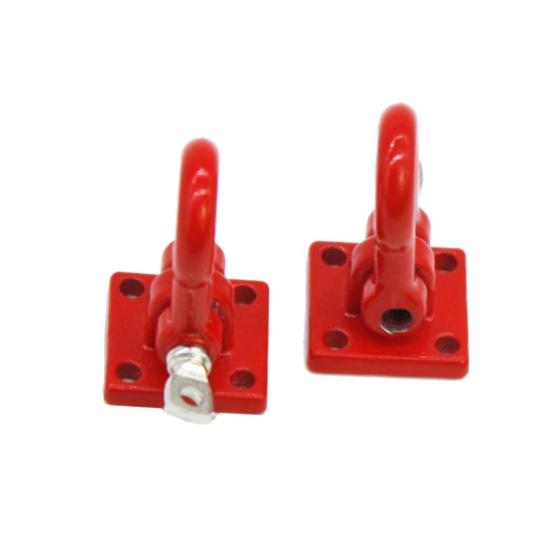 A Pair 1/10 Scale Trailer Buckles Hooks Accessory for RC Truck Crawler Climber