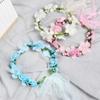 Beach Wreath Decoration Forehead Hair Band Wedding Garland Flower Hairband Crown Bride Hair Wreaths