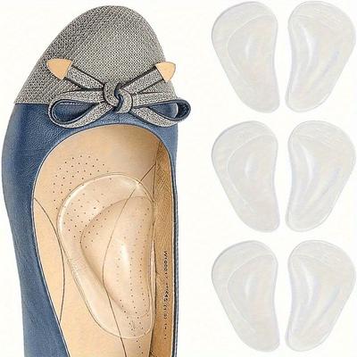 1 пара накладок на переднюю часть стопы, мягкая стелька для амортизации, унисекс накладки на подошву