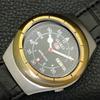 ЯПОНИЯ ВИНТАЖ SEIKO 5 АВТОМАТ 7009A МУЖСКИЕ ЧАСЫ С ЧЕРНЫМ ЦИФЕРБЛАТОМ a702352-5