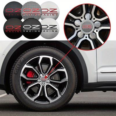 4 шт./комплект 56 мм Для O.Z OZ Racing Логотип Колпачки Центральных Ступиц Колес Автомобиля Наклейки Авто Стайлинг Декор Наклейки