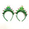 Светящийся обруч для волос лося с рогами, повязка на голову, рождественское украшение, светящаяся повязка на голову для девочек