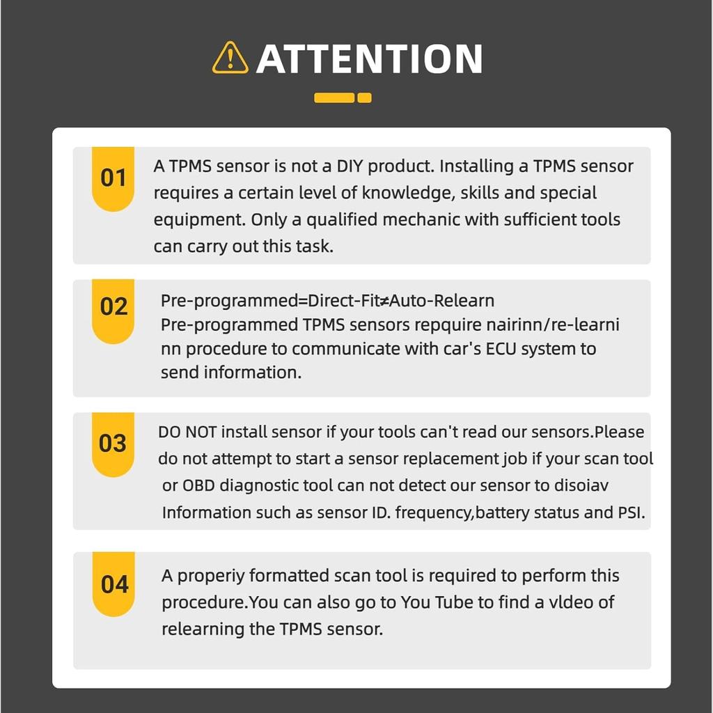 Датчик системы контроля давления в шинах (TPMS) Совместим с 19-20 Altima 18-20 Leaf 16-20 Rogue 17-22 Rogue Sport 407004CB0A 407004CB0B A2C99668703