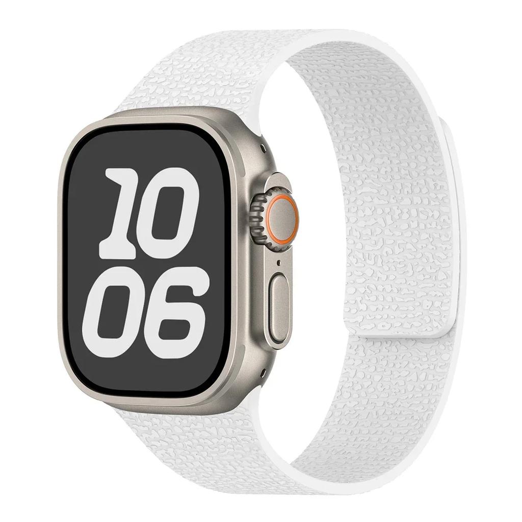 Новый силиконовый магнитный ремешок для Apple Watch ultra2 49мм 45мм 42 40мм 46мм 38/41мм спортивный браслет серии 10 9-8-7-6-5-4-3-SE ремешок