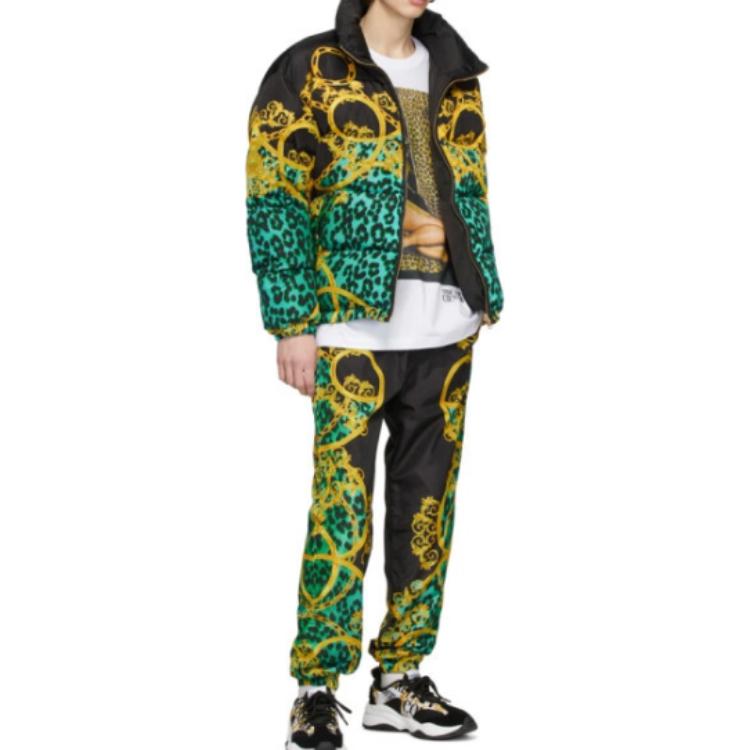 VERSACE JEANS COUTURE Casual Pants Men's Black A2GVA1-A82043-2155