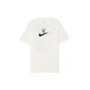 Nike Basketball Graffiti Print Short Sleeve T-Shirt Men Tops Off-White DC1283-910