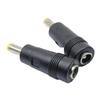 DC5.5x2.1mm to DC4.8x1.7mm Адаптер питания Женский-Папа Разъем-конвертер для зарядки ноутбуков Блок питания