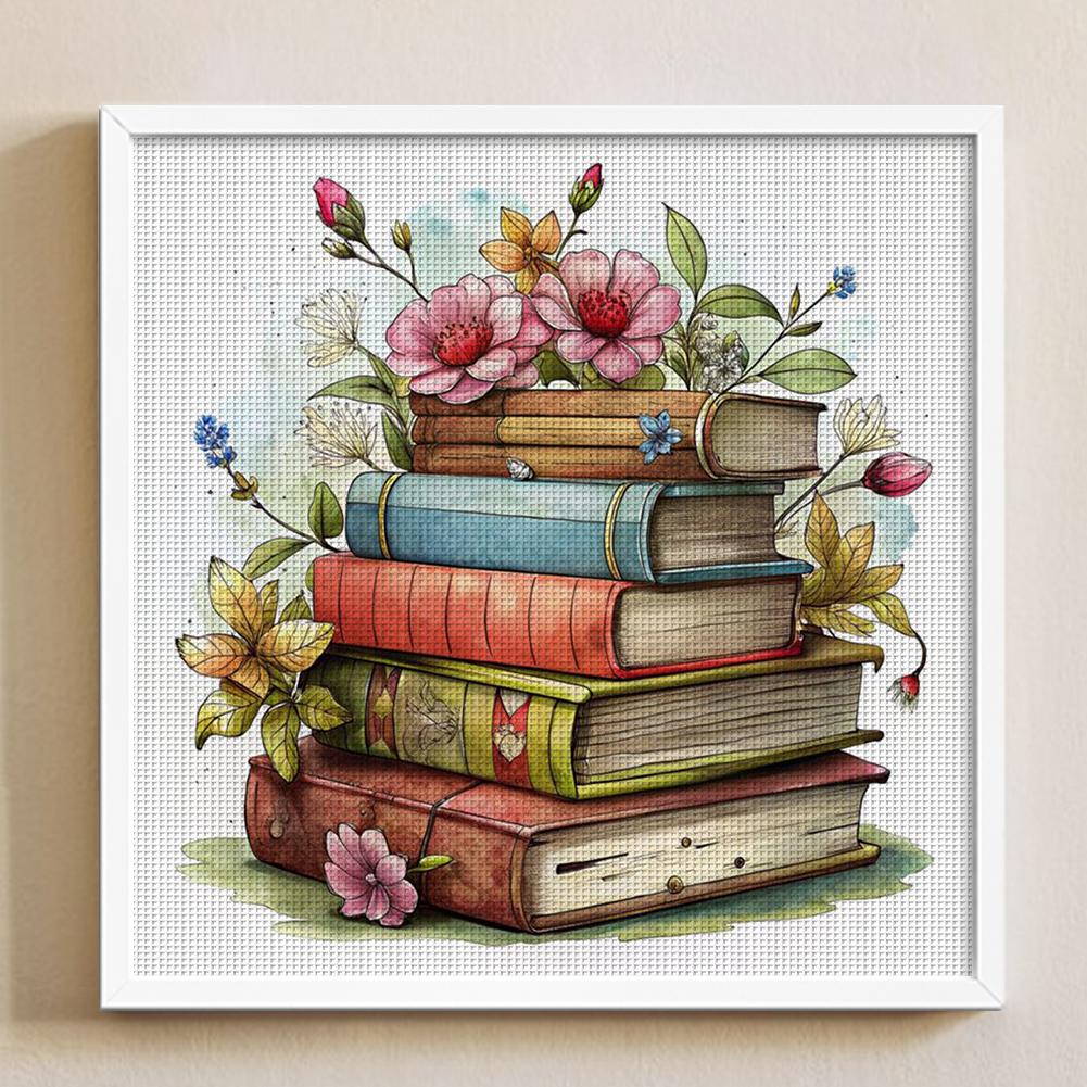 #L Полная вышивка Эко-хлопковая нить 11CT Печатная книга Набор для вышивки крестом Искусство