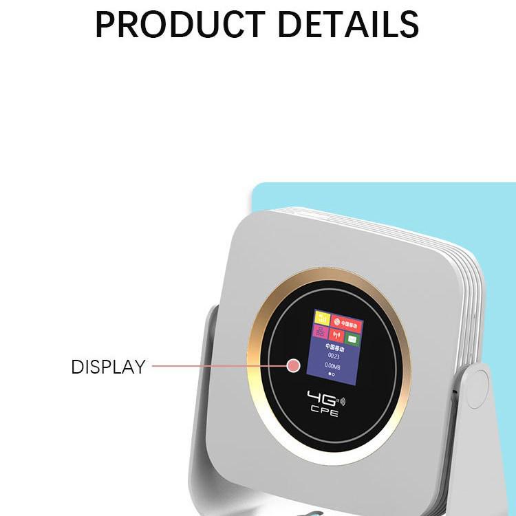 4G WiFi Router with SIM Card Slot for Africa, Tajikistan, and Indonesia