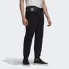 Adidas Originals Knitted Sweatpants Men's Black Moderate Straight Fit Pants GE0806