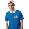 Lacoste Мужские рубашки-поло Синий воротник-поло Умеренный прямой крой PH2102-EST