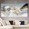 Modern Nordic Style Ribbon Golden Deer Tree Luxury Living Room Decorative Paintings Canvas Poster Print Simple Wall Art Pictures Frameless