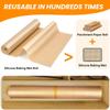 Large Silicone Baking Mat Roll, Can Be Cut Reusable Oven Sheet Liners for Cookie Bread, Non-stick Non Slip Dough Rolling Pastry