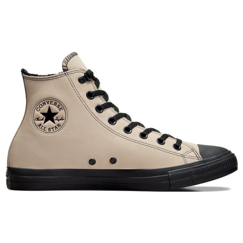 Converse Кеды Chuck Taylor All Star Удобные и Универсальные Поглощающие Истирание Высокие Эспадрильи Унисекс Бежевые