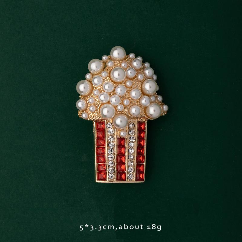 Милый модный значок-брошь на лацкан в виде животного и фрукта для рюкзака