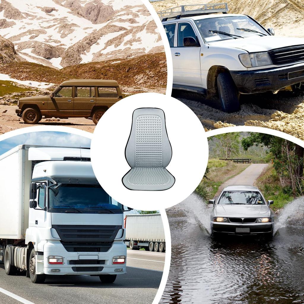 Универсальная летняя подушка на сиденье автомобиля с охлаждающим воздухом, дышащая и освежающая, противоскользящая, охлаждаемое сиденье автомобиля