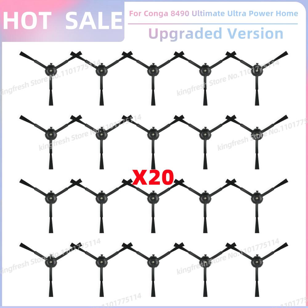 Подходит для ( Cecotec Conga 8490 Ultimate Ultra Power Home ) Запчасти для пылесоса Основная щетка Боковая щетка HEPA-фильтр Ткань для швабры Пылесборник