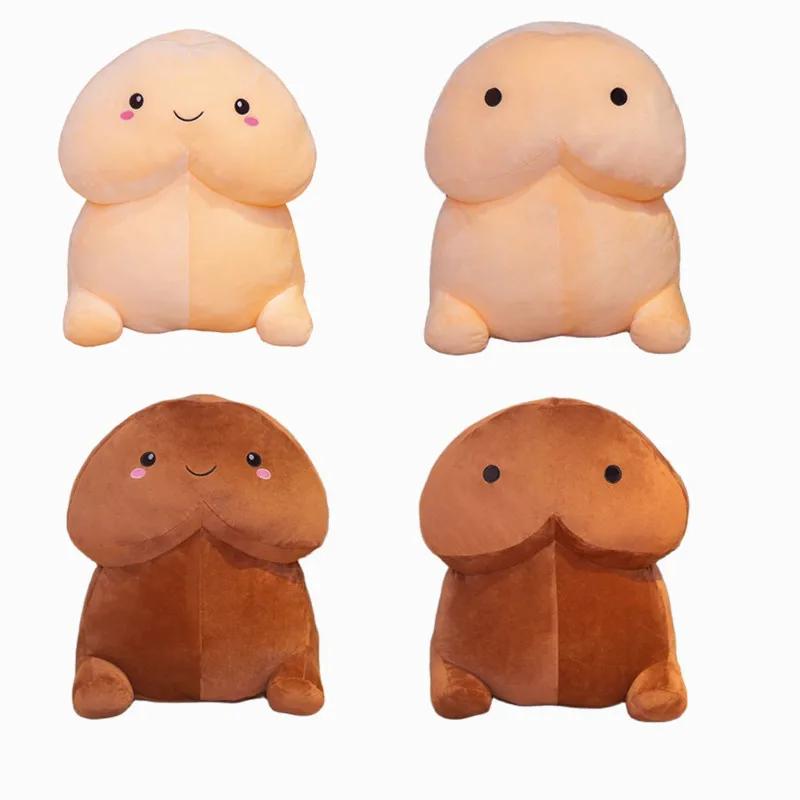 1 шт. 20 см милый пенис плюшевая игрушка подушка сексуальная мягкая игрушка мягкая набитая забавная подушка имитация прекрасный рождественский подарок для подруги любовницы